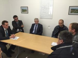 Na Grobelnem je sledilo srečanje s svetniki KS Grobelno.